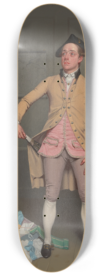 Samuel de Wilde - Samuel Thomas Russell in Samuel Footes The Mayor of Garratt 8.25 inch art skate deck