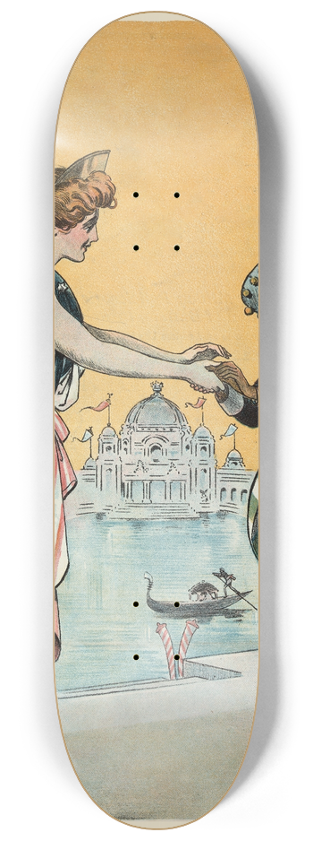 Samuel Ehrhart - Pan-American Puck 8.25 inch art skate deck