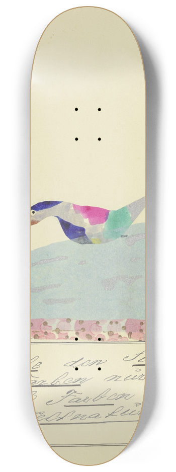 John Elsas - Beachte den Sinn der Farben nur  8.25 inch art skate deck