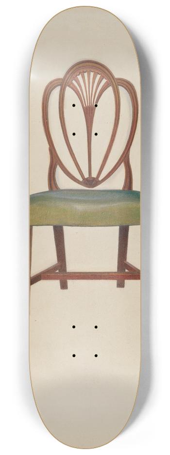 Samuel Fineman - Hepplewhite Chair 8.25 inch art skate deck