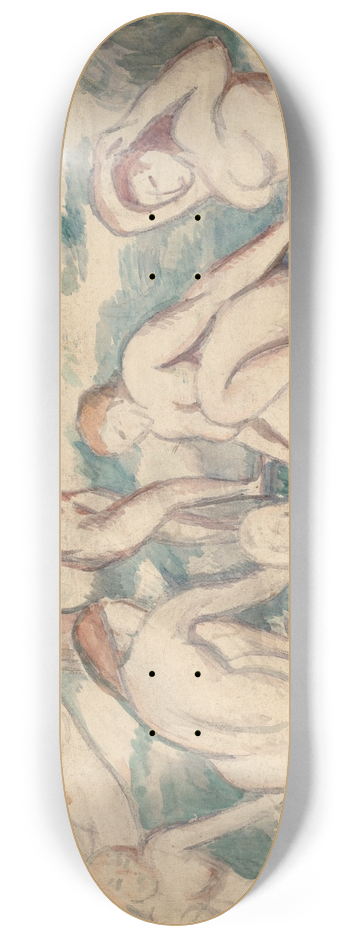 Samuel Halpert - Bathers 8.25 inch art skate deck