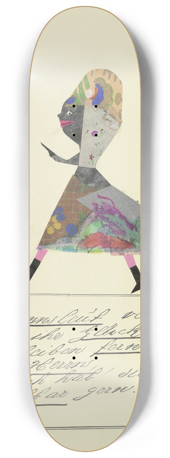 John Elsas - Die Mannsleut verstehen nicht ihr Glck  8.25 inch art skate deck