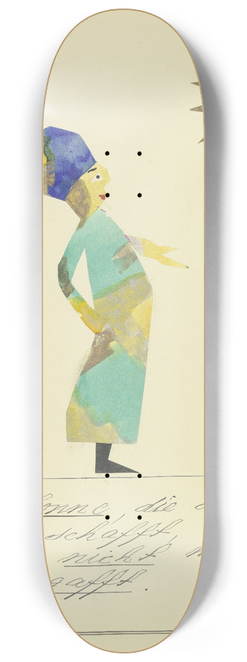 John Elsas - Die Sonne, die das Gute schafft  8.25 inch art skate deck