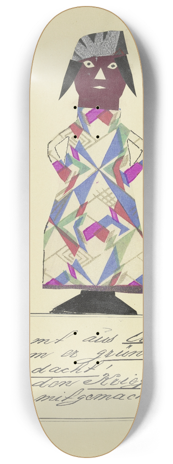 John Elsas - Er stammt aus Abesinion  8.25 inch art skate deck