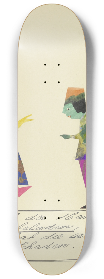 John Elsas - Es ist der Mann sehr beladen  8.25 inch art skate deck