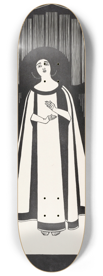 Samuel Jessurun de Mesquita - De muziek 8.25 inch art skate deck
