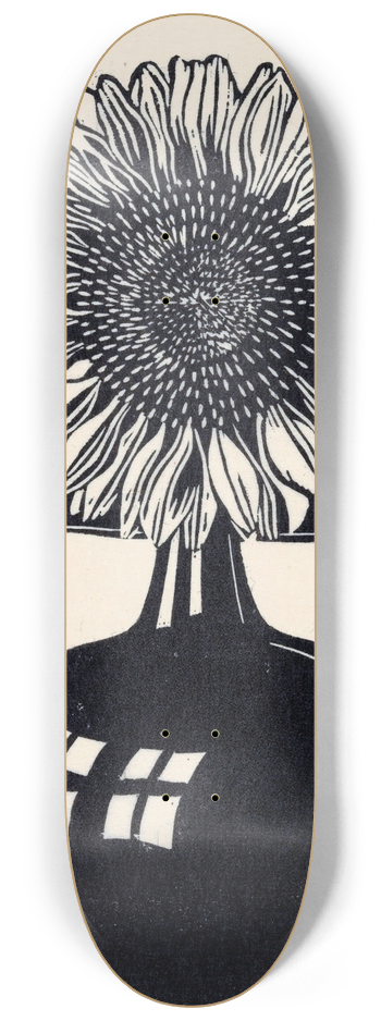 Samuel Jessurun de Mesquita - Zonnebloem 8.25 inch art skate deck