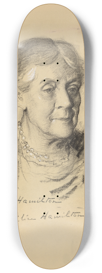 Samuel Johnson Woolf - Alice Hamilton 8.25 inch art skate deck