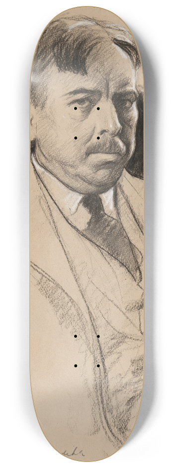 Samuel Johnson Woolf - Edward Lee Thorndike 8.25 inch art skate deck