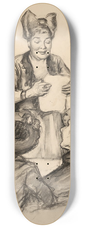 Samuel Johnson Woolf - Sophie Tucker 8.25 inch art skate deck