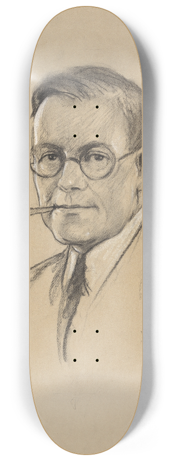 Samuel Johnson Woolf - Walter Clark Teagle 8.25 inch art skate deck