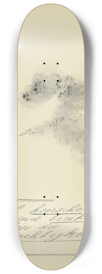 John Elsas - Ich, ich herrsche weit und breit  8.25 inch art skate deck