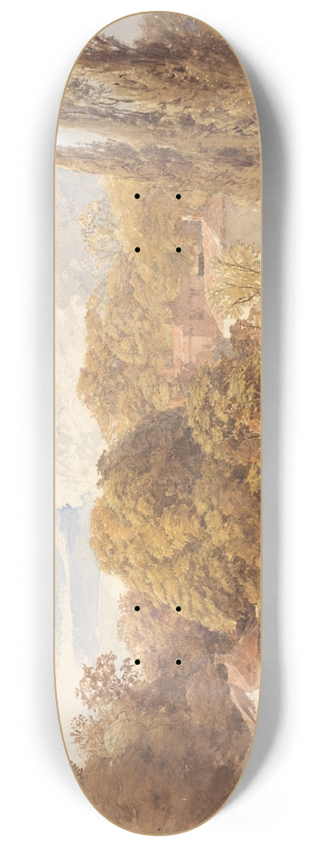 Samuel Palmer - Kensington Gardens 8.25 inch art skate deck