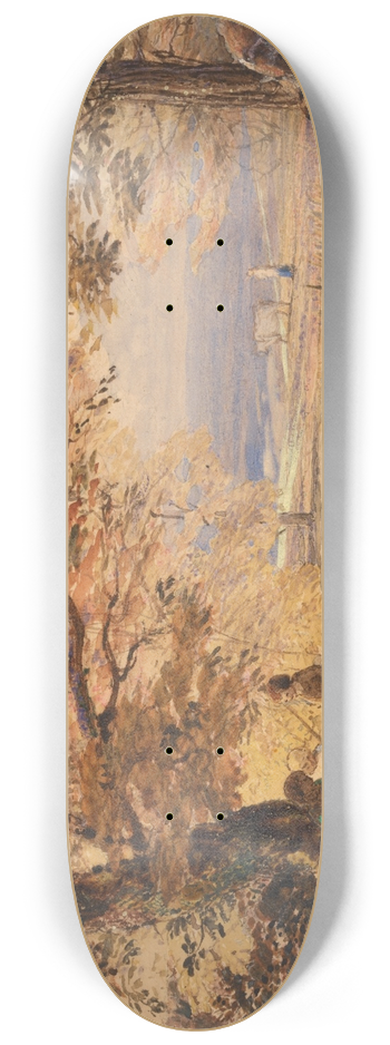 Samuel Palmer - Rustic Contentment 8.25 inch art skate deck