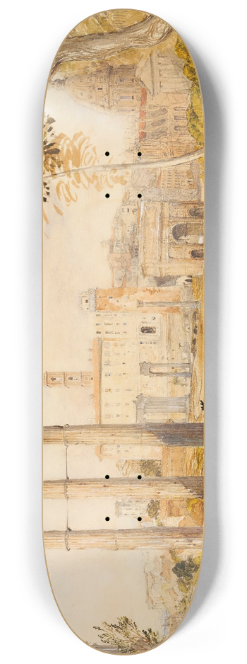 Samuel Palmer - The Forum, Rome 8.25 inch art skate deck