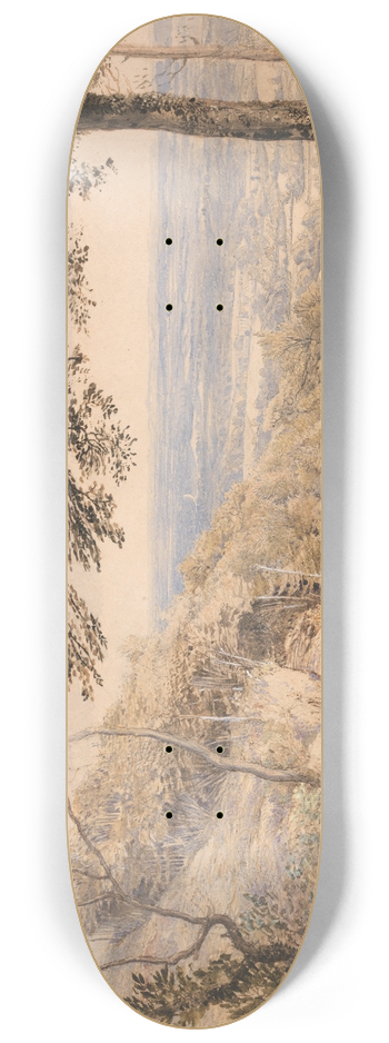 Samuel Palmer - Wilmots Hill, Kent 8.25 inch art skate deck