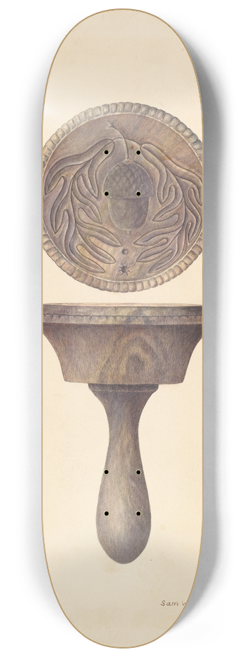 Samuel W. Ford - Butter Mold 8.25 inch art skate deck