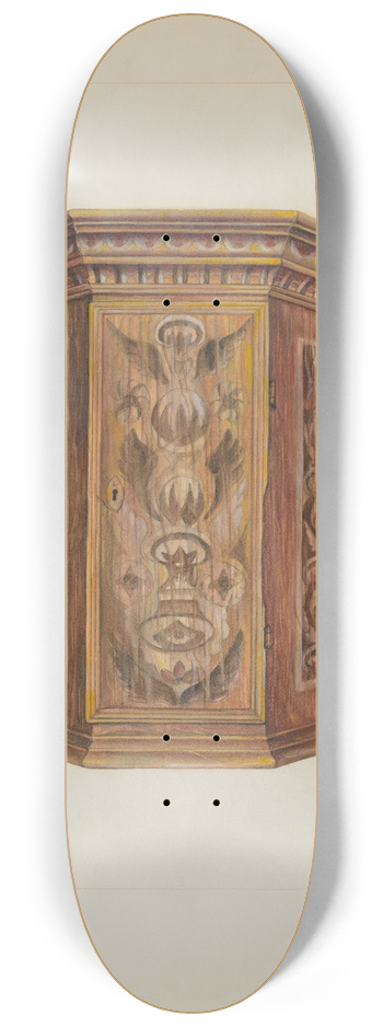 Samuel W. Ford - Wall Cupboard 8.25 inch art skate deck