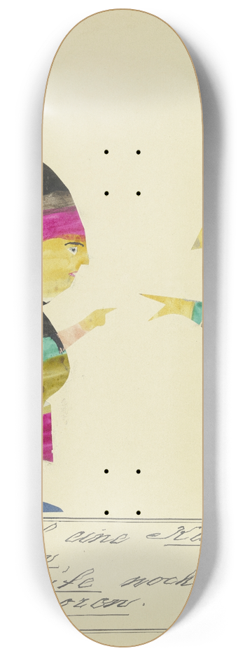 John Elsas - Uns hat eine Kunst geboren  8.25 inch art skate deck