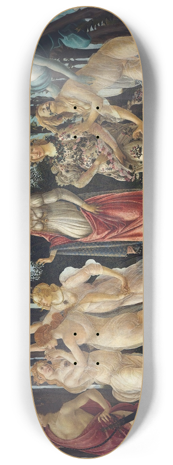 Sandro Botticelli - Spring 8.25 inch art skate deck