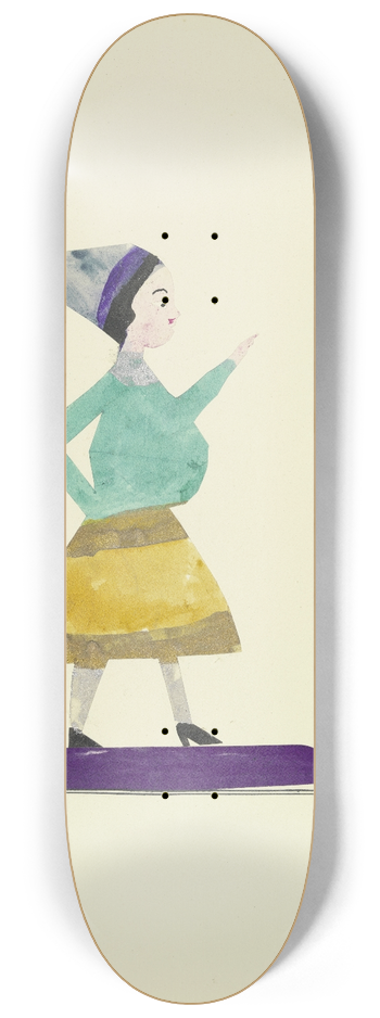 John Elsas - Untitled 8.25 inch art skate deck