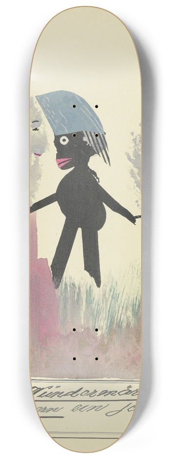 John Elsas - Wo die Wundermrchen sind  8.25 inch art skate deck