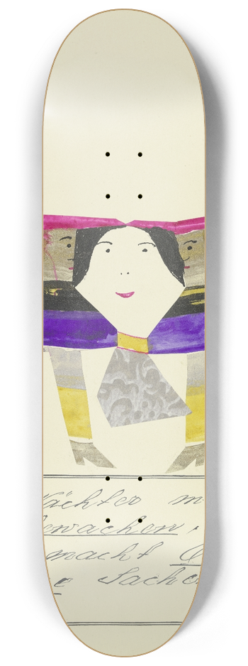 John Elsas - Zwei Wchter mssen sie bewachen  8.25 inch art skate deck