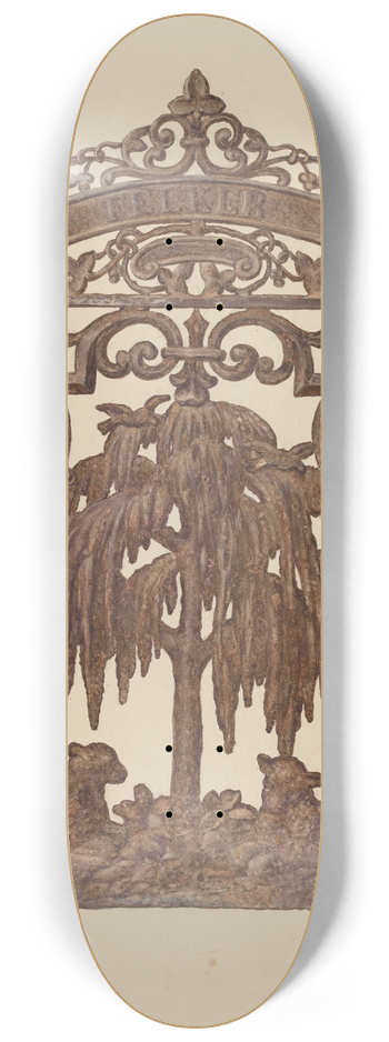 Sarkis Erganian - Gate 8.25 inch art skate deck