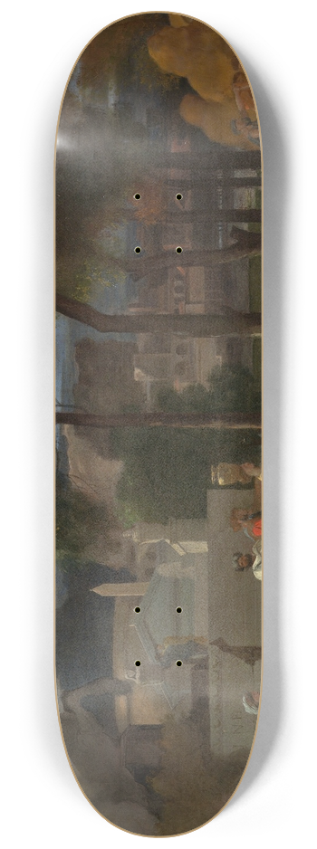 Sbastien Bourdon - A Classical Landscape 8.25 inch art skate deck