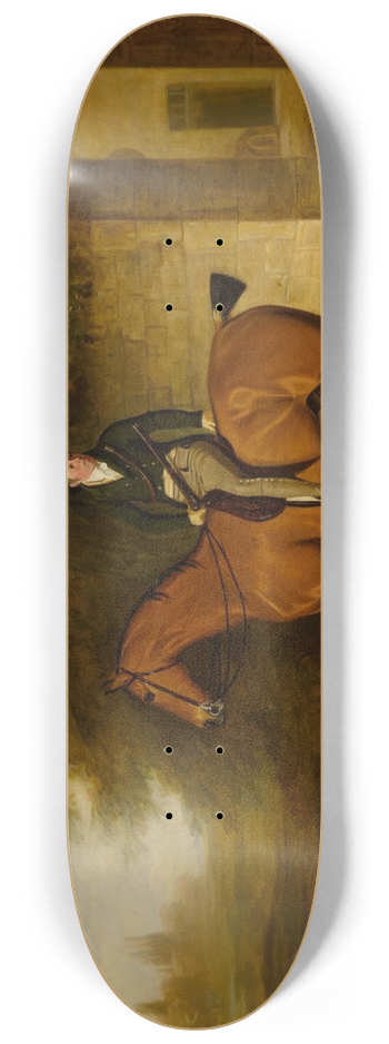 John Ferneley - A Chestnut Hunter with Robert Day up 8.25 inch art skate deck