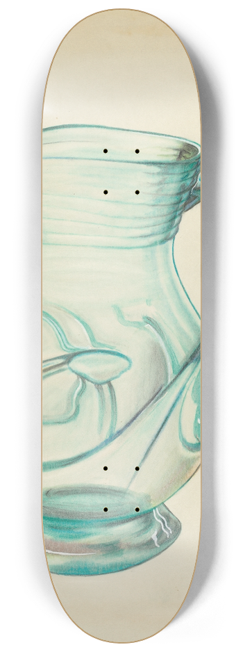S. Brodsky - Large Pitcher 8.25 inch art skate deck