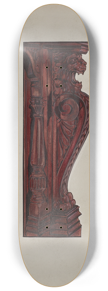 Sebastian Simonet - Mantel Detail 8.25 inch art skate deck