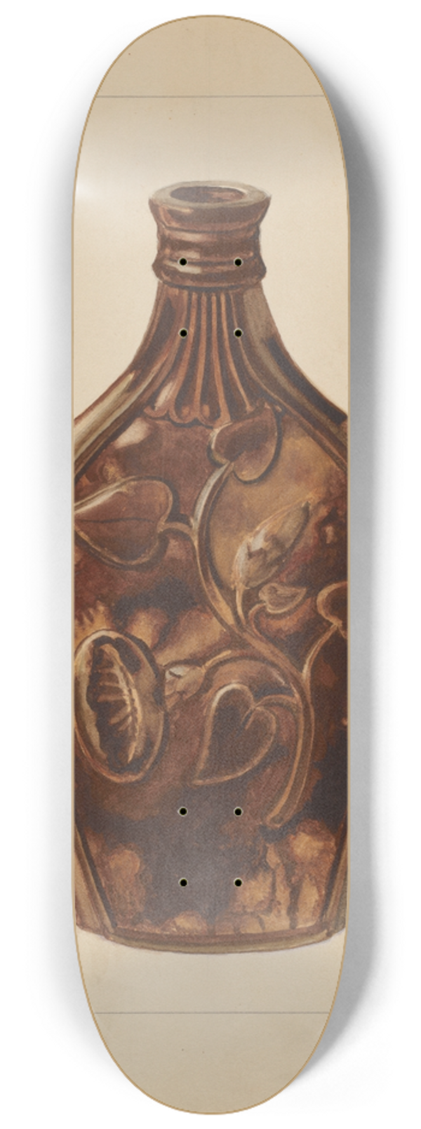 John Fisk - Flask 8.25 inch art skate deck