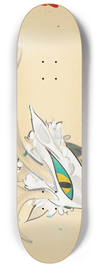 Sergey Chekhonin - Headdress design 8.25 inch art skate deck