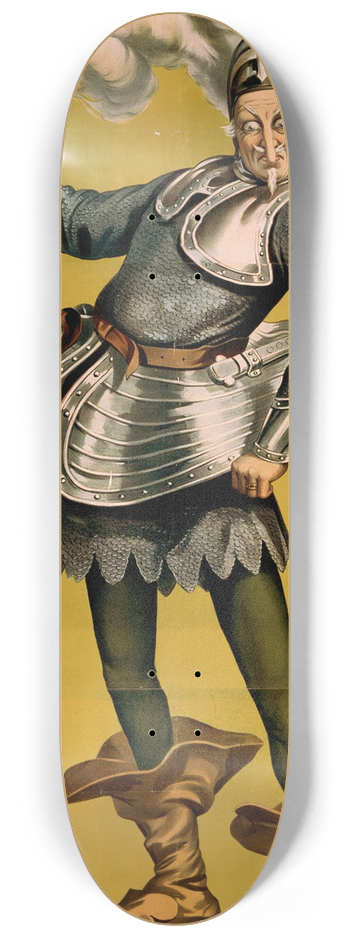 Sewell Collins - De Wolf Hopper as El Capitan 8.25 inch art skate deck