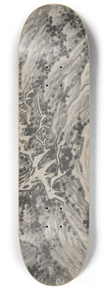 Shen Zhou - The Fools Spring 8.25 inch art skate deck
