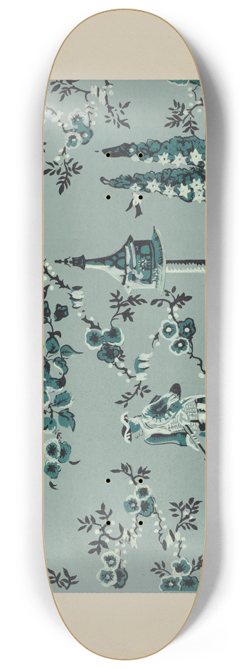 Sidney Liswood - Wall Paper 8.25 inch art skate deck