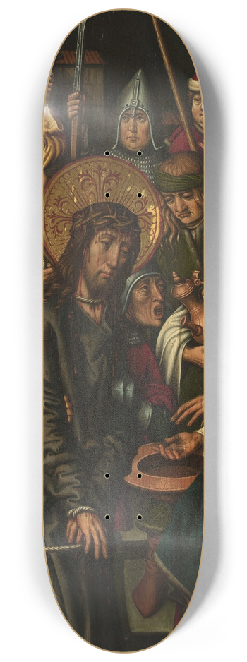 Sigmund Holbein - Christ before Pilate 8.25 inch art skate deck