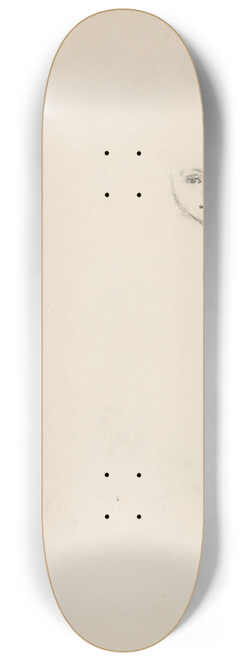 Signe Scheel - Barneansikt 8.25 inch art skate deck