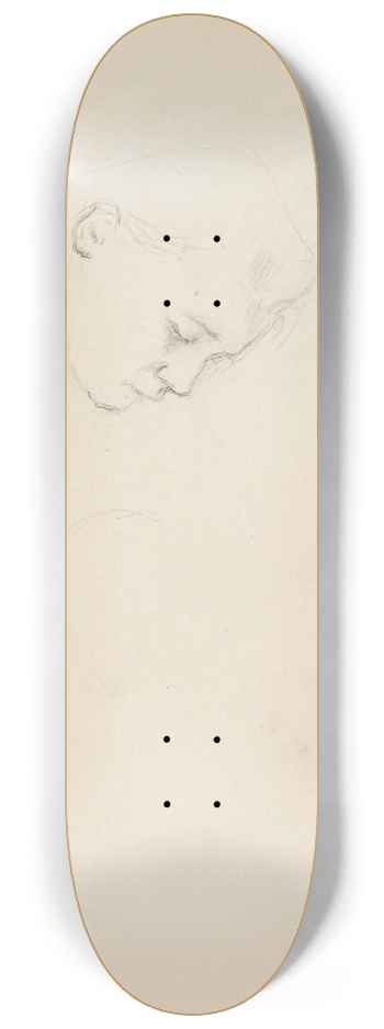 Signe Scheel - Kvinneansikt 8.25 inch art skate deck