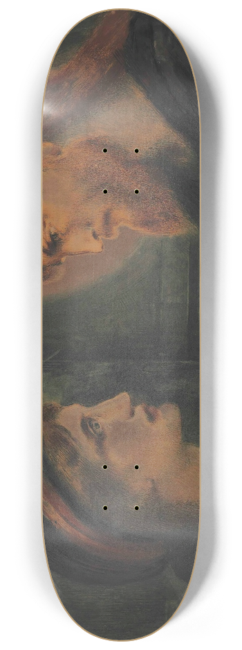 Simeon Solomon - Christ And A Youth 8.25 inch art skate deck