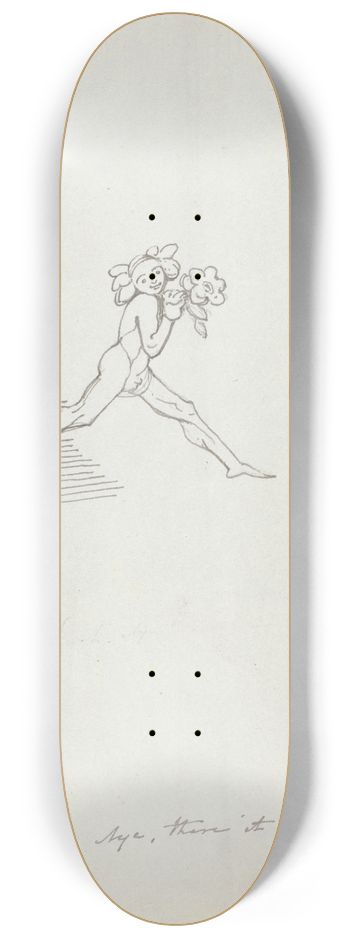 John Flaxman - Puck. Aye, there it is 8.25 inch art skate deck