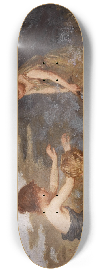 Simon Glcklich - Das Lagerfeuer 8.25 inch art skate deck