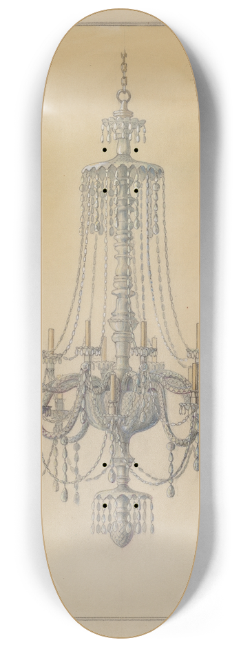Simon Weiss - Chandelier 8.25 inch art skate deck