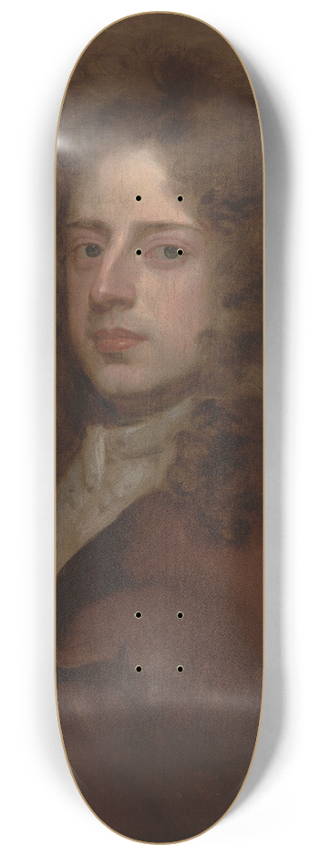 Sir Godfrey Kneller - Self-Portrait 8.25 inch art skate deck