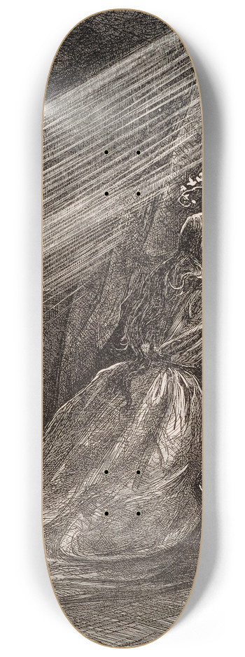 Sir John Everett Millais - Iren 8.25 inch art skate deck