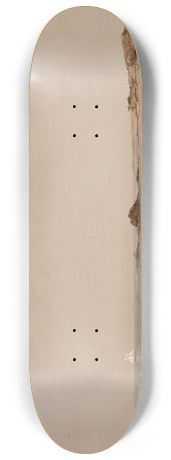 John Frederick Kensett - Beverly Beach, Massachusetts 8.25 inch art skate deck