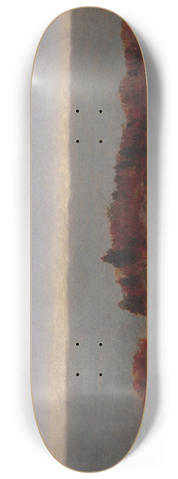 John Frederick Kensett - Salt Meadow in October 8.25 inch art skate deck