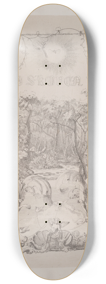 Sophus Schack - I skoven 8.25 inch art skate deck