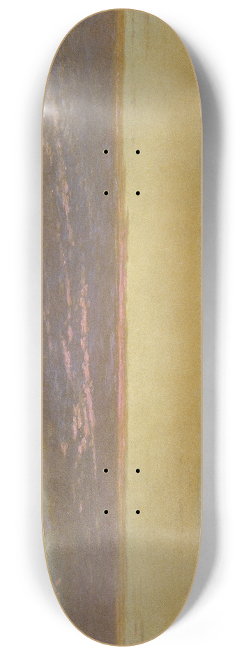 John Frederick Kensett - Sunset Sky 8.25 inch art skate deck